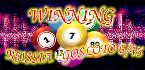Win Russia GosLoto 6.